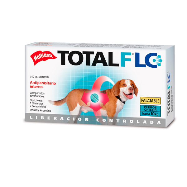 Antiparasitario Perro Pequeño Total Flc  2 Comprimidos|Medicamentos perros y gatos|Marcapet