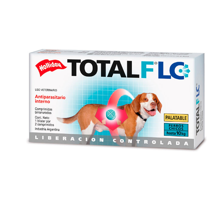 Antiparasitario Perro Pequeño Total Flc  2 Comprimidos|Medicamentos perros y gatos|Marcapet