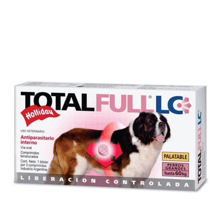 Antiparasitario Perro Grande total Flc 3 Comprimidos|Medicamentos perros y gatos|Marcapet
