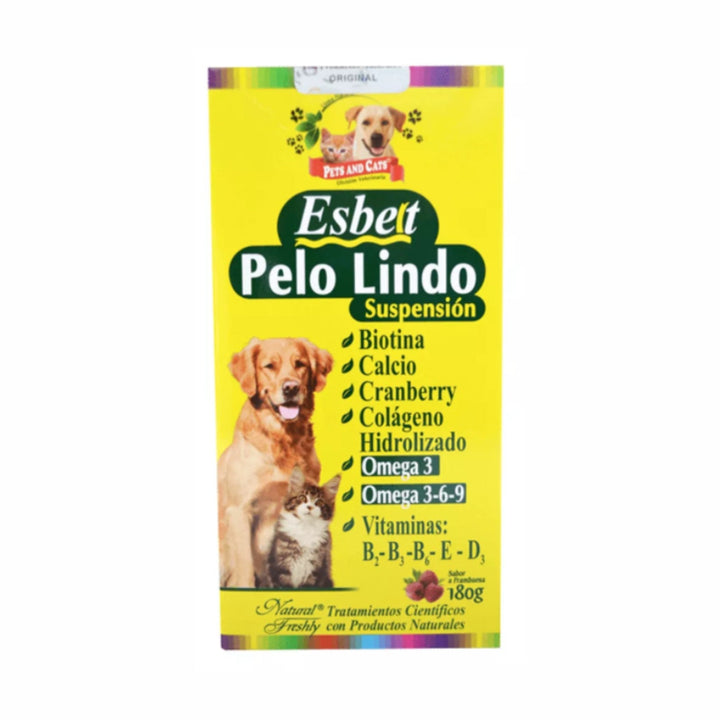 Suplemento Mixto Pelo Lindo Esbelt 180ml|Medicamentos perros y gatos|Marcapet