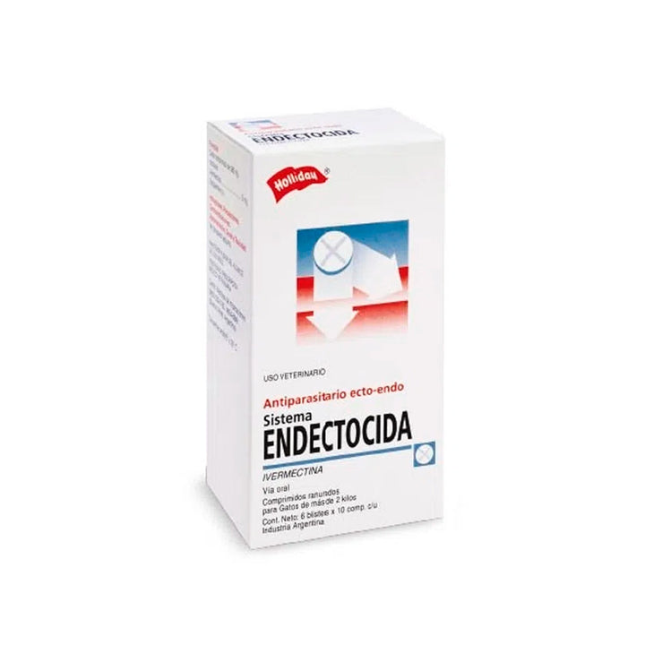 Antiparasitario Sistema ENDECTOCIDA x 10 tab|Medicamentos perros y gatos|Marcapet