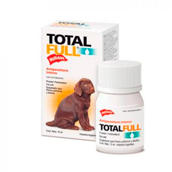 Total F Antiparasitario Interno Para Perros 15 ml |Medicamentos perros y gatos|Marcapet