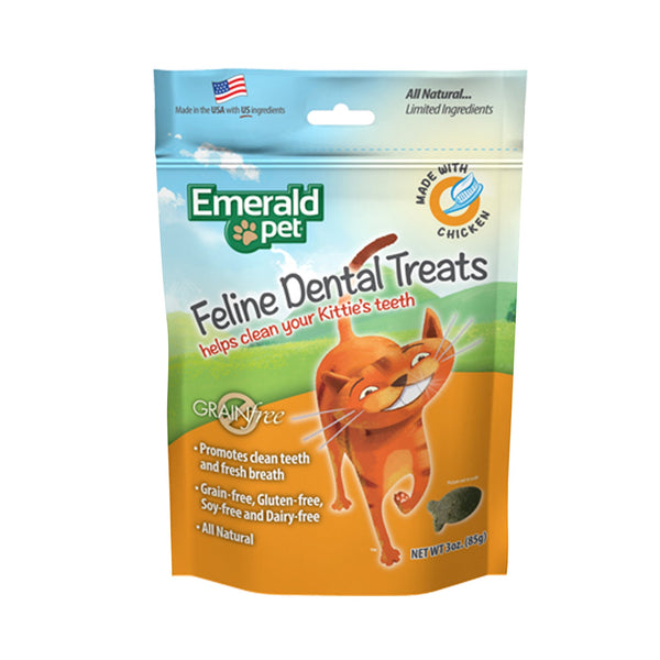 Dental pollo esmerald pet cat snack 85gr | Snacks | Marcapet pet