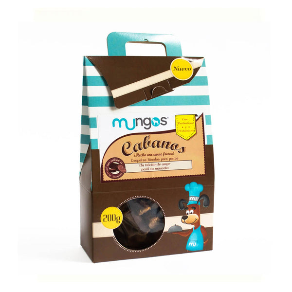 Cabanos Mungos Sabor A Carne 200gr | Snacks | Marcapet pet