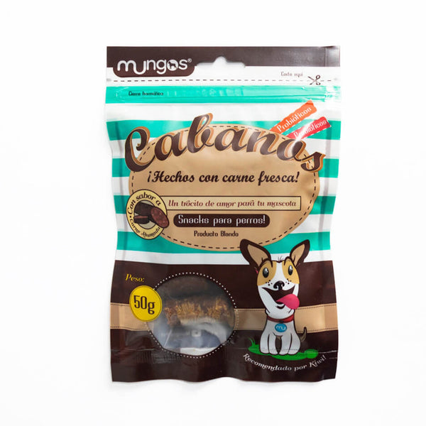 Cabanos Mungos Sabor A Carne 50gr | Snacks | Marcapet pet