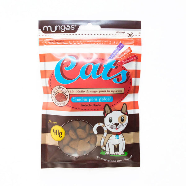 Cats carne mungos 40gr | Snacks | Marcapet pet