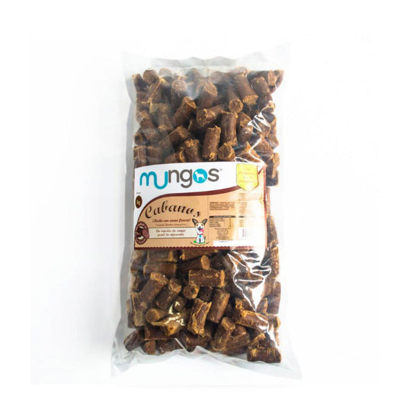 Cabanos Mungos Sabor A Carne 1kg | Snacks | Marcapet pet